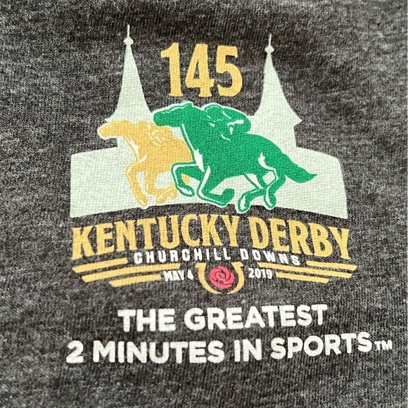Kentucky Derby Churchill Downs 2019 Horse Racing Long Sleeve Tee Tshirt - Picture 6 of 9